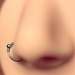 2/$18 hoop nose ring 20 gauge